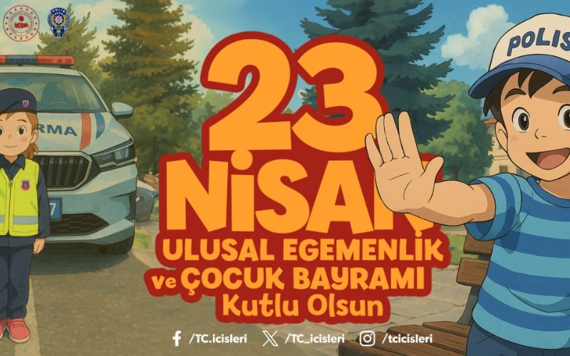 23 Nisan Ulusal Egemenlik ve Çocuk Bayramı Mesajı